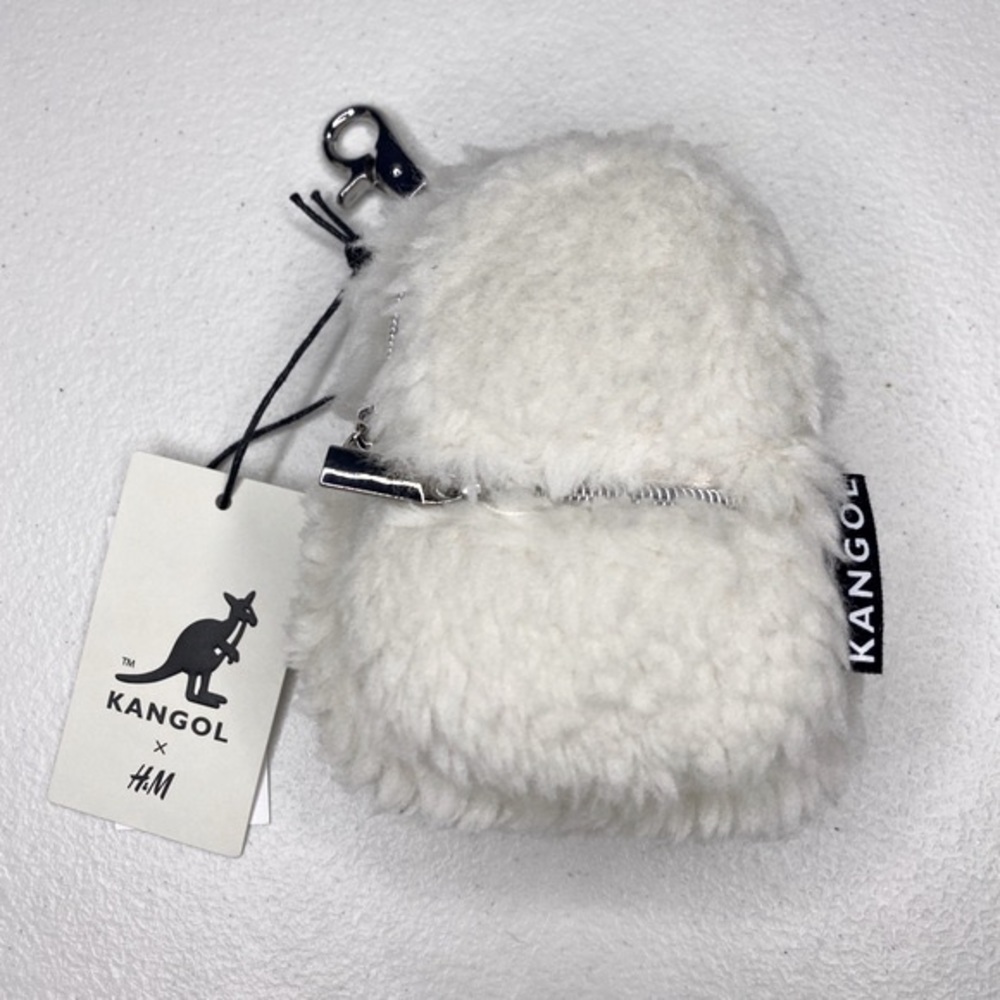 H&M x Kangol Teddy Bear Backpack Key Chain NWT - Picture 2 of 11